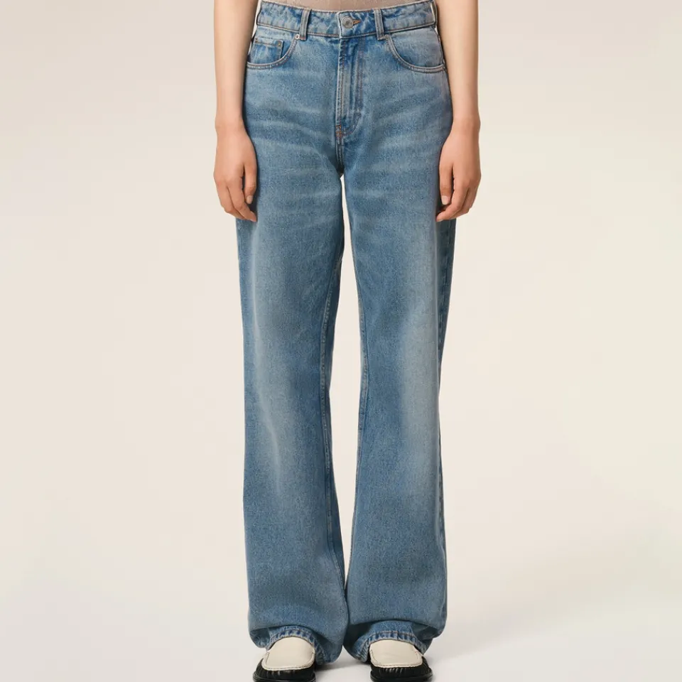 Jeans|AMI Large Fit Denim Jeans - 28