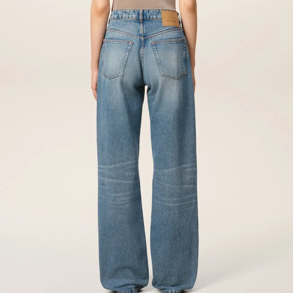 Jeans|AMI Large Fit Denim Jeans - 28