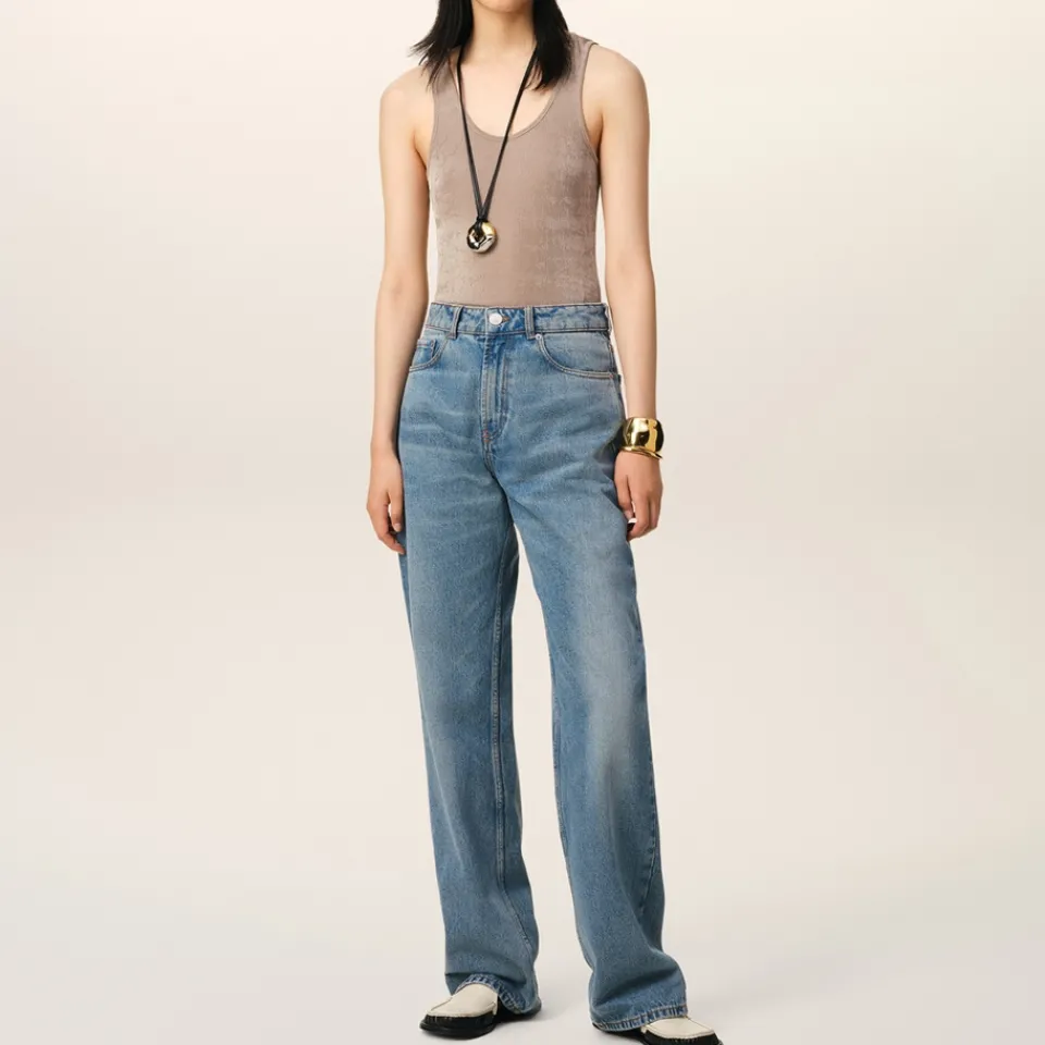 Jeans|AMI Large Fit Denim Jeans - 28