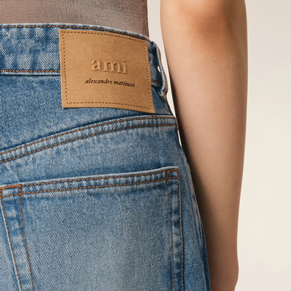 Jeans|AMI Large Fit Denim Jeans - 28