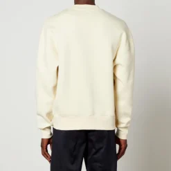 Sweatshirts|AMI Logo-Appliquéd Organic Cotton-Blend Sweatshirt - S