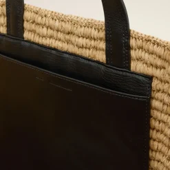 Holiday Bags|Bags|Dr. Martens AMI Raffia Large Tote Bag
