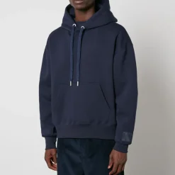 Sweatshirts|AMI x Coggles AMI Tonal Logo Cotton-Jersey Hoodie - S