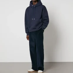 Sweatshirts|AMI x Coggles AMI Tonal Logo Cotton-Jersey Hoodie - S