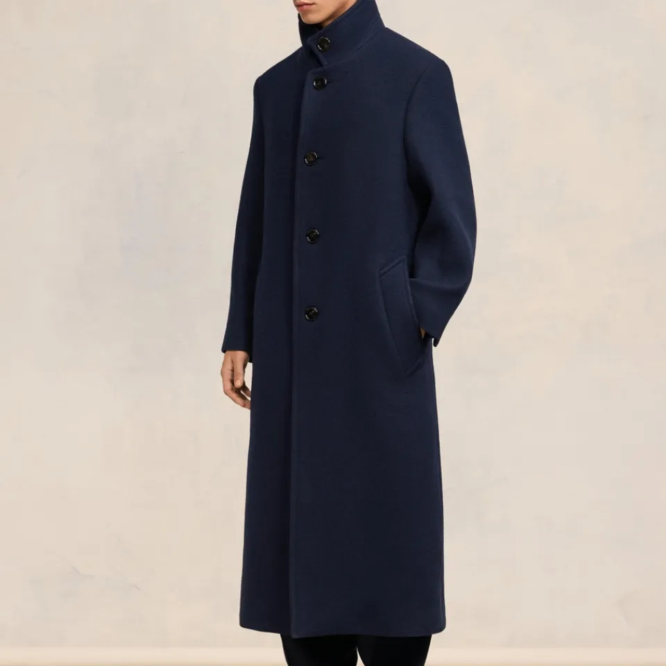 Jackets|Coats|Dr. Martens AMI Wool Longline Coat - IT 46/S