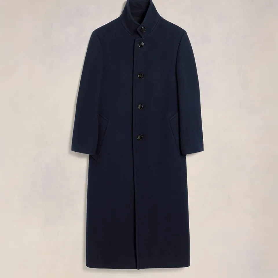 Jackets|Coats|Dr. Martens AMI Wool Longline Coat - IT 46/S