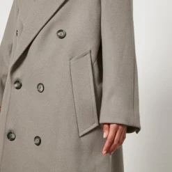 Jackets|Coats|Dr. Martens AMI Wool-Blend Double-Breasted Coat - FR 40/UK 12