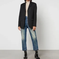 Jackets|Coats|Dr. Martens AMI Wool-Gabardine Blazer - FR 44/UK 16