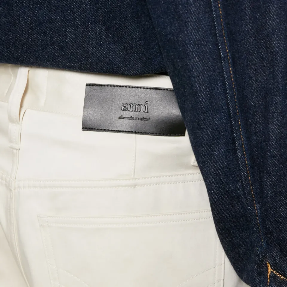 Trousers|AMI x Coggles Alex Cotton-Canvas Trousers - W26
