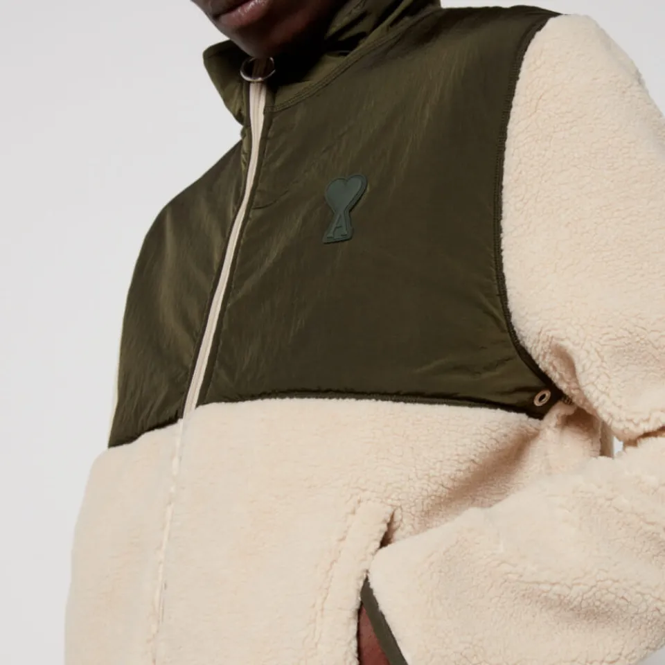 Loungewear|Jackets|AMI x Coggles Shell and Fleece Jacket - XS