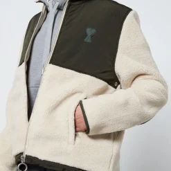 Jackets|Coats|AMI x Coggles Shell and Fleece Jacket - XS