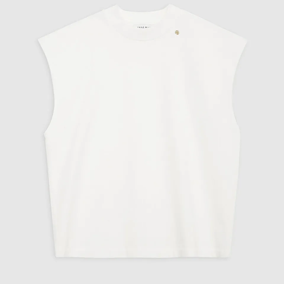 Loungewear|T-Shirts And Tops|Coach Anine Bing Auburn Cotton-Jersey T Shirt - L