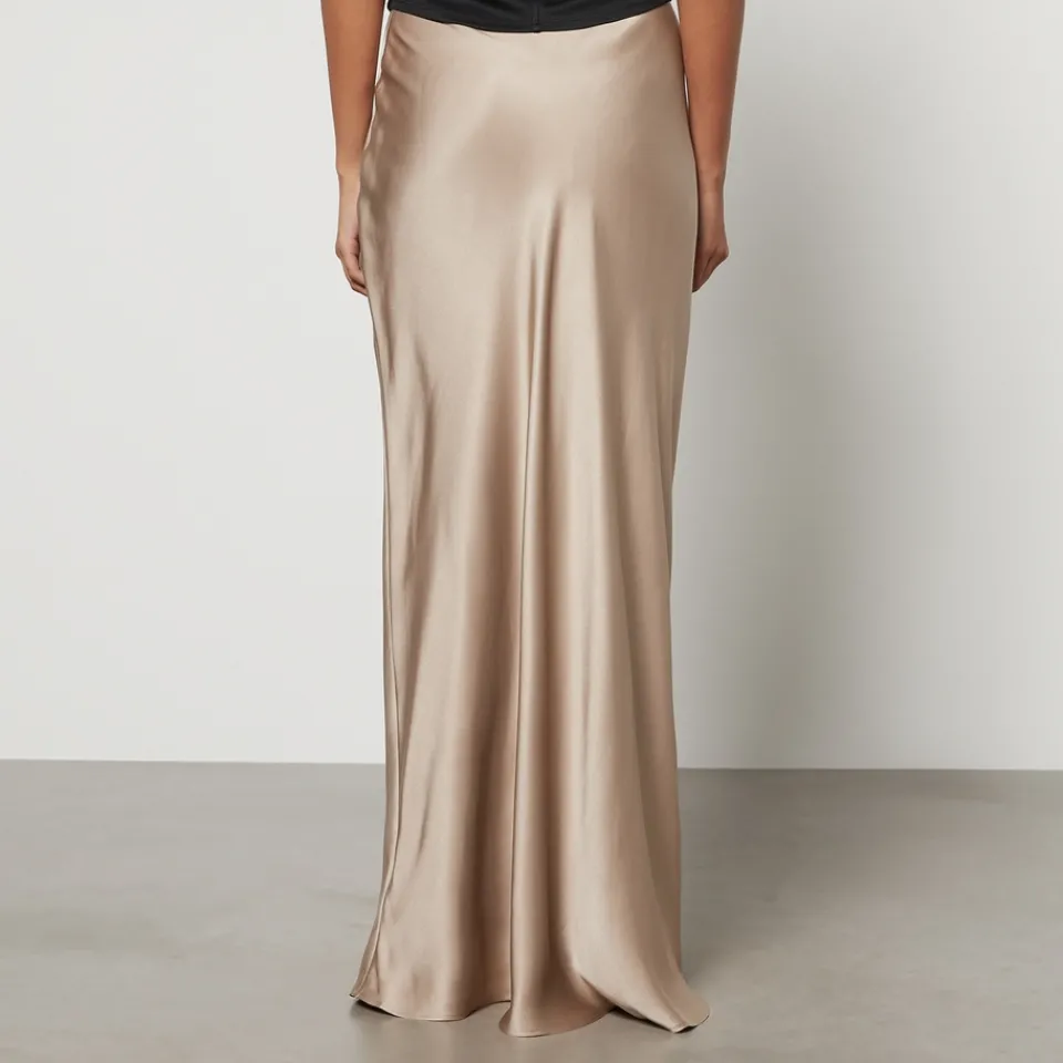 Skirts|Skirts|Dr. Martens Anine Bing Bias-Cut Satin-Silk Maxi Skirt - XL
