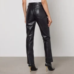 Trousers|Anine Bing Bruno Faux Leather-Blend Trousers - 28
