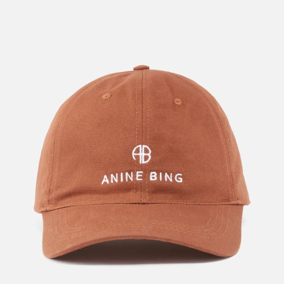 Hats|Anine Bing Jeremy Cotton-Twill Baseball Cap