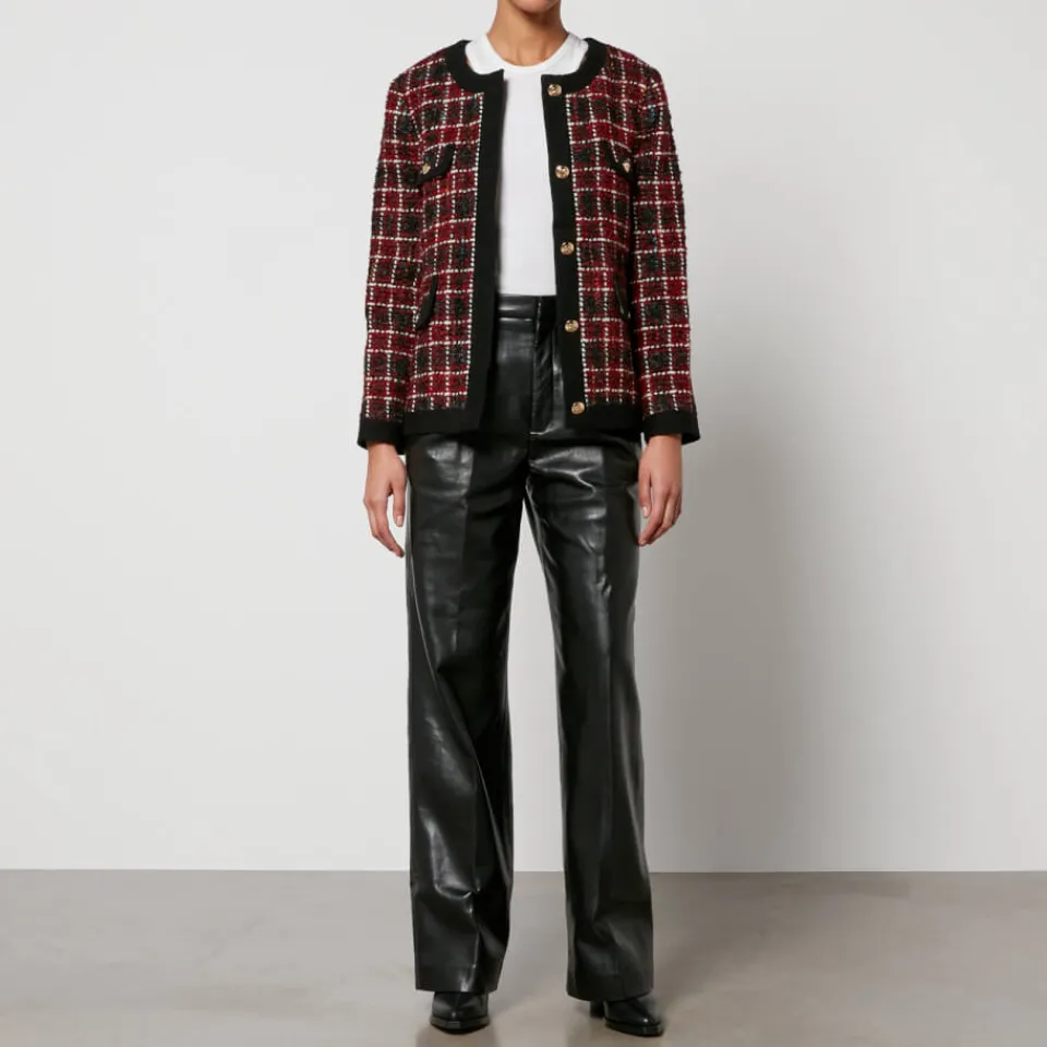 Jackets|Coats|Anine Bing Lydia Wool-Blend Bouclé Jacket - S