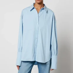 T-Shirts And Tops|Shirts And Blouses|Dr. Martens Anine Bing Maxine Cotton Shirt - L