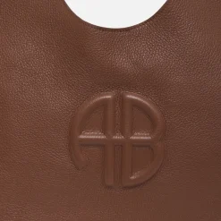 Holiday Bags|Bags|Anine Bing Medium Lili Pebble-Grain Leather Tote Bag