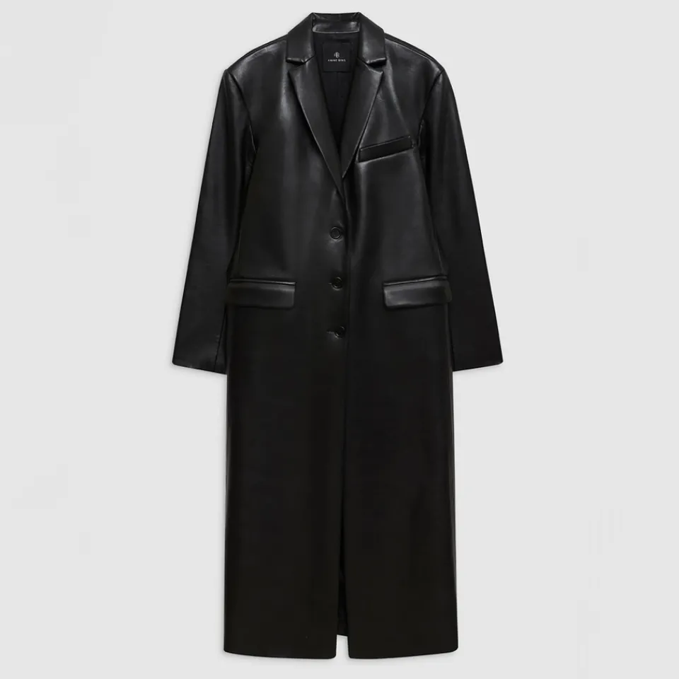 Jackets|Coats|Dr. Martens Anine Bing Quinn Faux Leather-Blend Coat - M