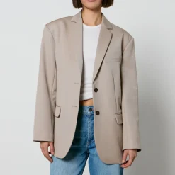 Co-Ord Sets|Jackets|Dr. Martens Anine Bing Quinn Wool-Twill Blazer - L