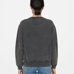 Loungewear|Sweatshirts|Anine Bing Ramona Organic Cotton-Jersey Sweatshirt - XS