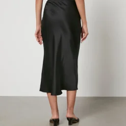 Skirts|Skirts|RAINS Anine Bing Silk-Satin Midi Skirt - XS
