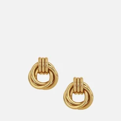 Jewellery|Dr. Martens Anine Bing Triple Knot 14k Gold-Plated Earrings