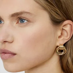 Jewellery|Dr. Martens Anine Bing Triple Knot 14k Gold-Plated Earrings