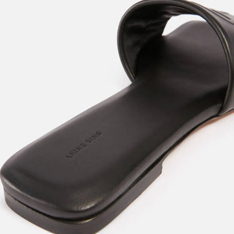 Sandals & Slides|Sandals|Anine Bing Women's Ria Leather Sandals - UK 3