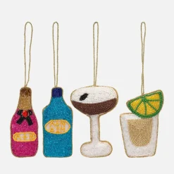 Dining|Stine Goya Anna + Nina Cocktail Ornament Set of 4