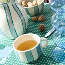 Dining|HAY Anna + Nina Powder Striped Cappuccino Mug