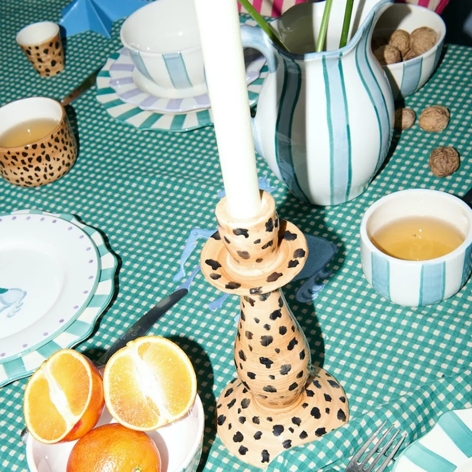 Dining|HAY Anna + Nina Powder Striped Cappuccino Mug