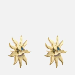 Jewellery|Dr. Martens anna + nina Sunny Side Up Gold-Plated Stud Earrings