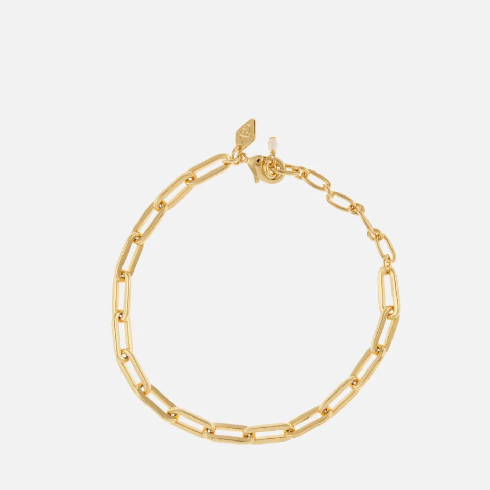 Jewellery|Anni Lu Golden Hour 18-Karat Gold-Plated Bracelet