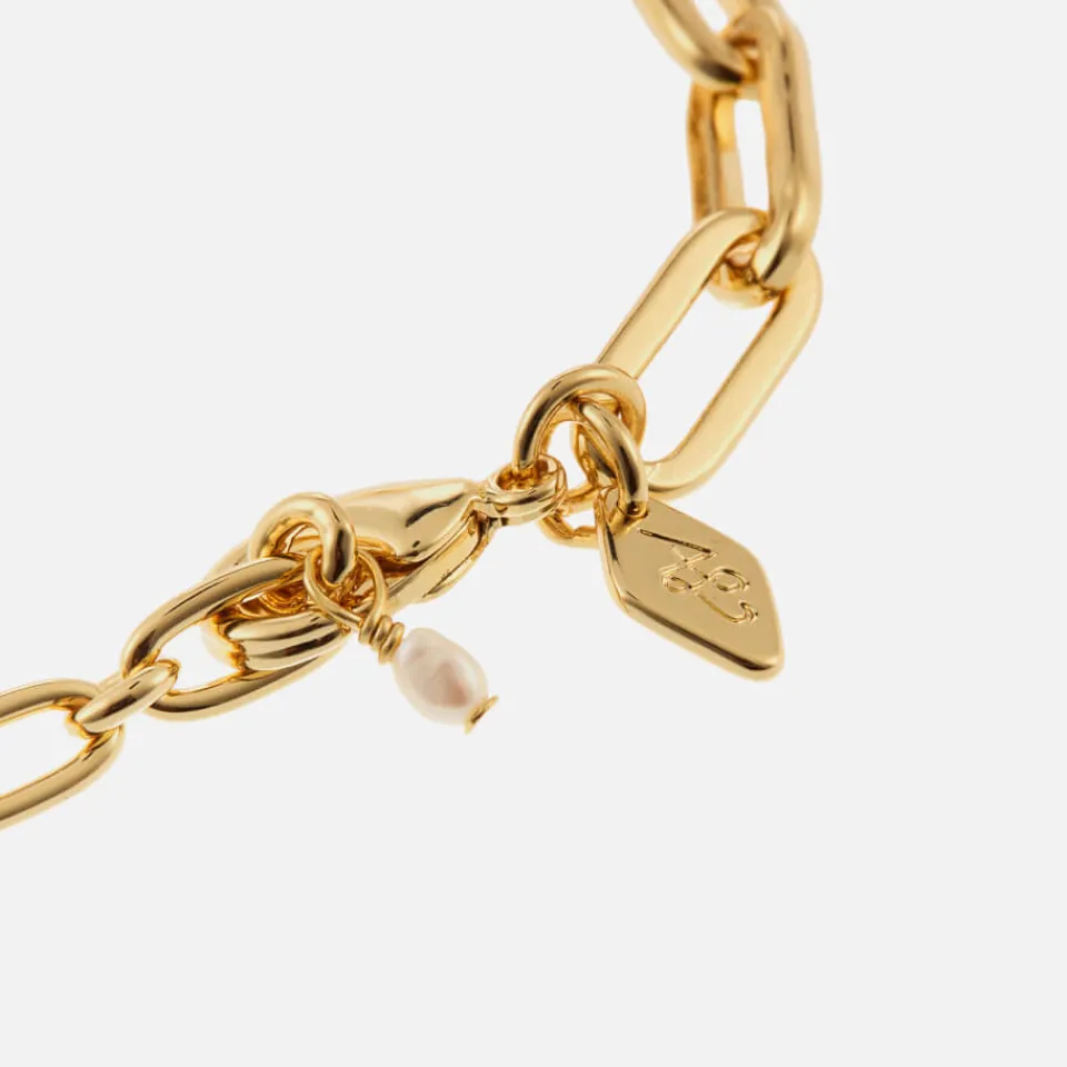 Jewellery|Anni Lu Golden Hour 18-Karat Gold-Plated Bracelet
