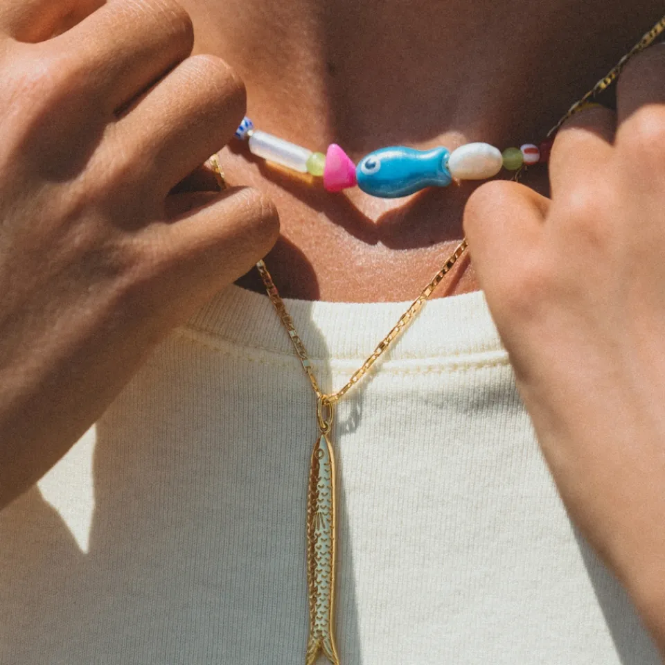 Jewellery|Anni Lu Happy 18k Gold-Plated Necklace