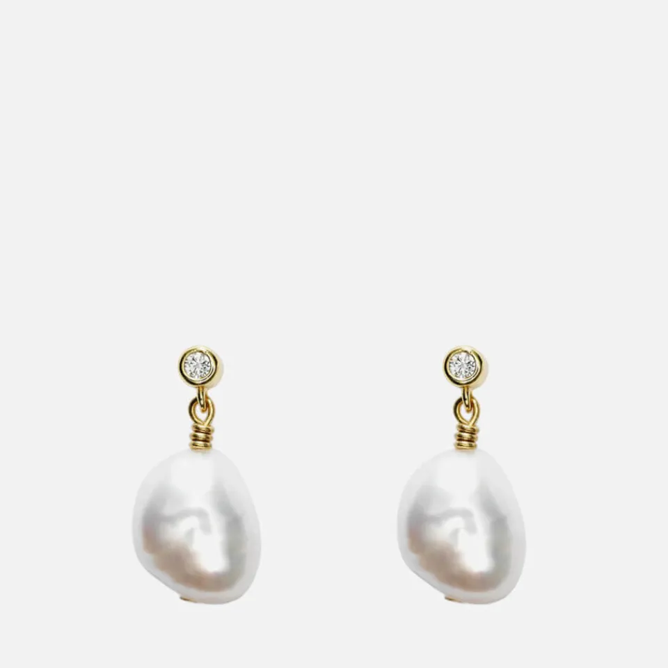 Jewellery|Dr. Martens Anni Lu Women's Pearly Earring - Gold