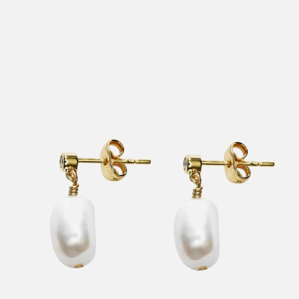 Jewellery|Dr. Martens Anni Lu Women's Pearly Earring - Gold