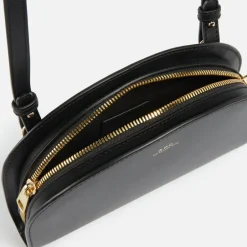 Bags|Dr. Martens A.P.C. Clutch Demi-Lune Leather Bag