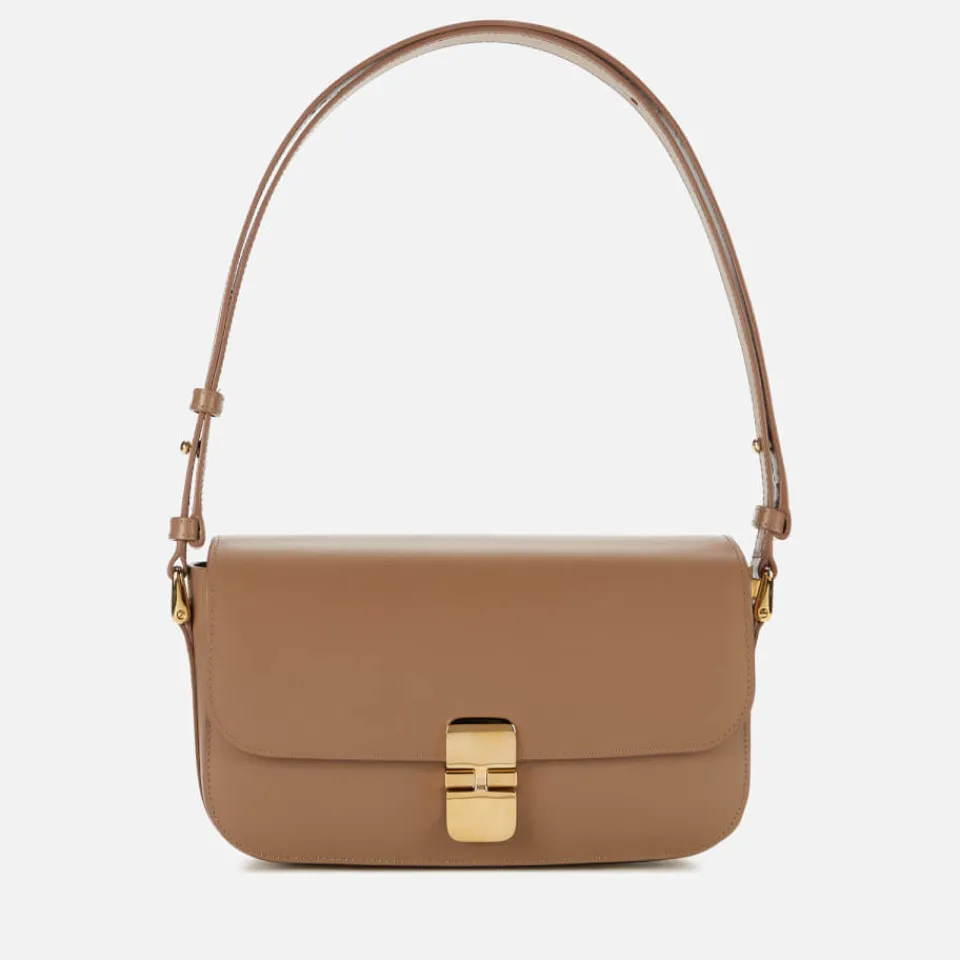 Bags|A.P.C. Grace Leather Baguette Bag