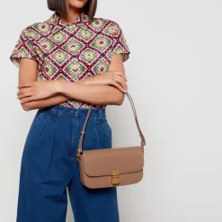 Bags|A.P.C. Grace Leather Baguette Bag