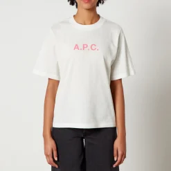 Loungewear|T-Shirts And Tops|Ganni A.P.C. Mae Cotton-Mesh T-Shirt - XS