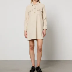 Dresses|Dresses|Dr. Martens A.P.C. Mia Cotton-Blend Corduroy Shirt Dress - FR 36/UK 8