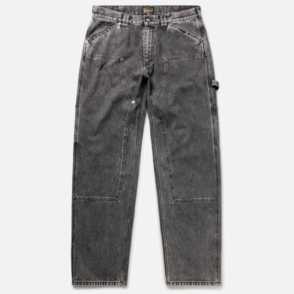Jeans|ARIES Men's Acid-Wash Denim Carpenter Jeans - W36/L32