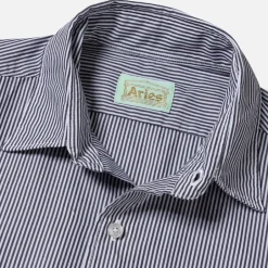 Shirts|Shirts|Dr. Martens ARIES Striped Cotton-Poplin Shirt - M