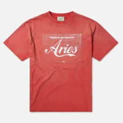T-Shirts|T-Shirts|Dr. Martens ARIES Sunbleached Cola Cotton-Jersey T-Shirt - S
