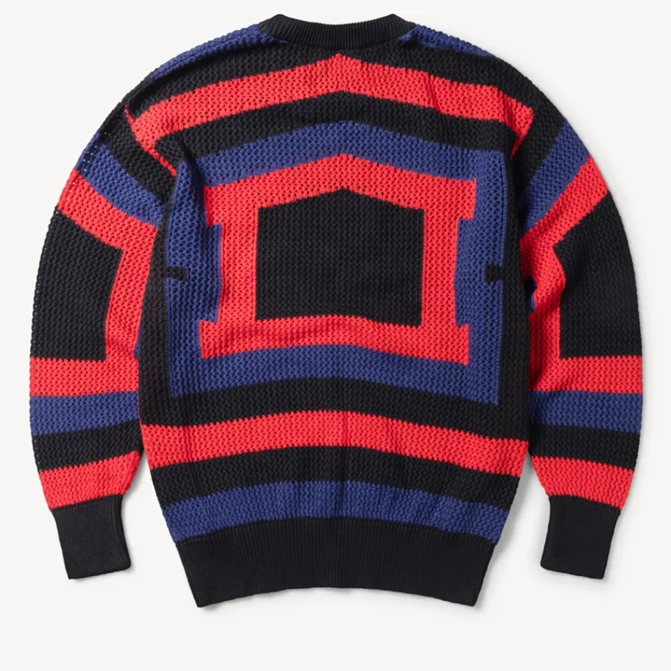 Knitwear|Dr. Martens ARIES Temple Crocheted Cotton Jumper - S