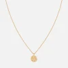 Jewellery|Dr. Martens Astrid & Miyu Aries Zodiac 18-Karat Gold-Plated Recycled Sterling Silver Necklace