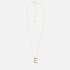 Jewellery|Dr. Martens Astrid & Miyu Initial Bold 18K Gold-Plated Necklace
