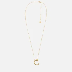 Jewellery|Dr. Martens Astrid & Miyu Initial Bold 18K Gold-Plated Necklace